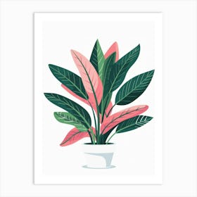 Plant In A Pot 25 Art Print