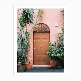Front Door Of Rome Travel Photography Italy Art Print