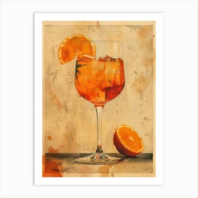 Aperol Spritz Art Print 160 Art Print