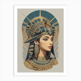 Egyptian Queen 4 Art Print