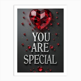 You Are Special Art Print