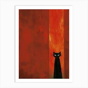 Black Cat 36 Art Print