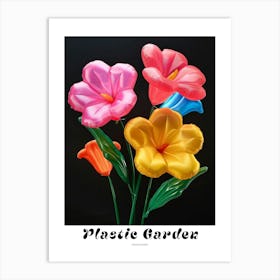 Bright Inflatable Flowers Poster Moonflower 1 Art Print