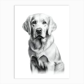 Golden Retriever 5 Art Print