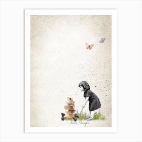 Livres Art Print