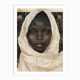 African Woman 222 Art Print