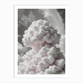 Cloud Explosion Art Print