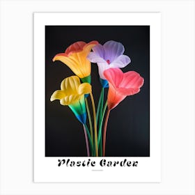 Bright Inflatable Flowers Poster Moonflower 3 Art Print