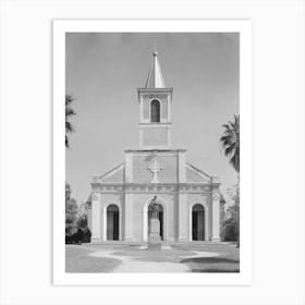 Church, Saint Martinville, Louisiana By Russell Lee Art Print