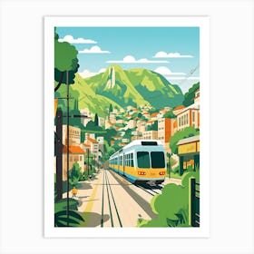 Brazil 2 Travel Illustration Art Print