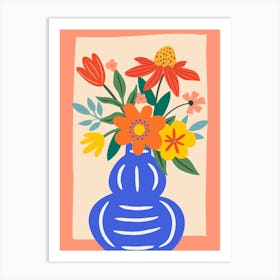 Flowers In A Vase 14 Art Print