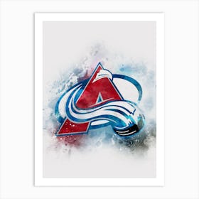 Colorado Avalanche Art Print