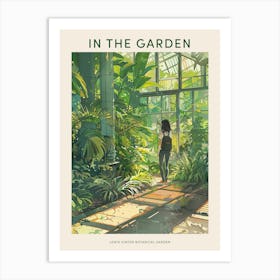 In The Garden Poster Lewis Ginter Botanical Garden Usa 1 Art Print