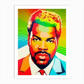 Ice Cube Colourful Pop Movies Art Movies Art Print