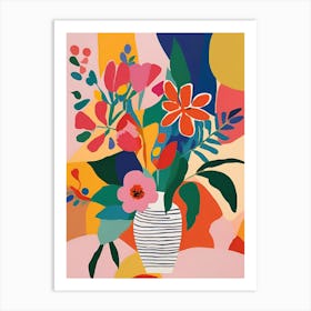 Flowers In A Vase 15 Art Print