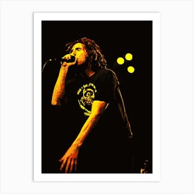 Zack de la Rocha Rage Against The Machine 1 Art Print