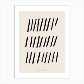 Abstract Stripes 09 Art Print