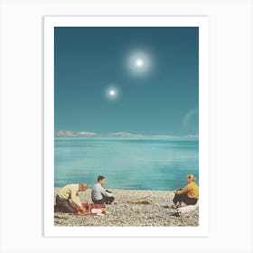 Picnic At The Lake Art Print