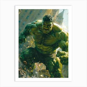 Hulk 02 Art Print