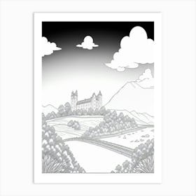 Castle In The Sky 2 Art Print