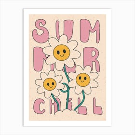 Summer Chill Art Print