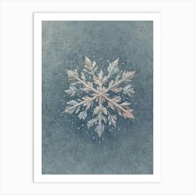 Snowflake Art Print