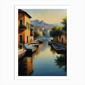 Venice Canal Art Print