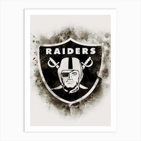 Las Vegas Raiders Painting Art Print