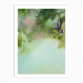 Sea Hare Storybook Watercolour Art Print