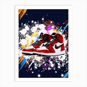 Nike Air Jordan 1 Art Print