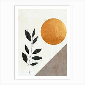 'Gold Leaf' Art Print