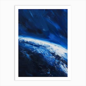 Earth From Space 3 Art Print