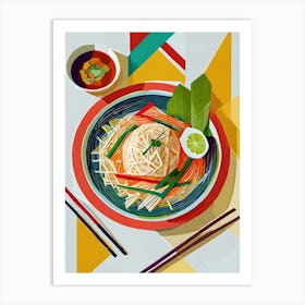 Asian Food 1 Art Print