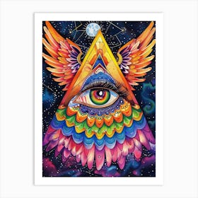 All Seeing Eye Art Print