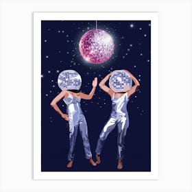 Disco Moves Art Print