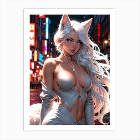 Sexy Fox 2 Art Print