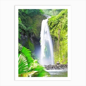 Diamond Falls, Saint Lucia Majestic, Beautiful & Classic (2) Art Print