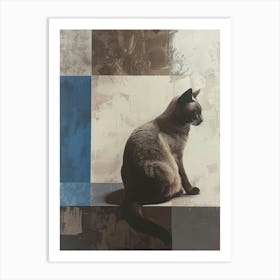 Cat Sitting 1 Art Print