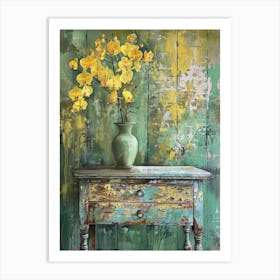 Yellow Orchids 3 Art Print