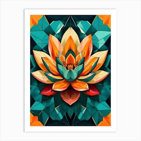 Lotus Flower 43 Art Print