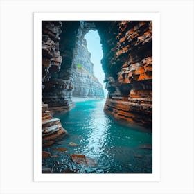 Cave In The Rock 4 Art Print