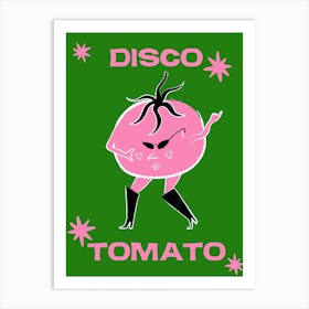 Disco Tomato Art Print