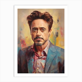 Robert Downey Jr (3) Art Print