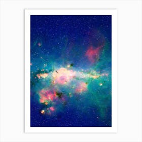 Galaxy Nebula Art Print