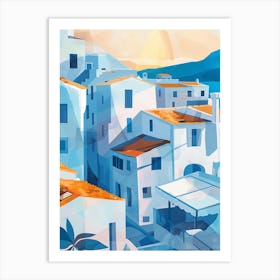 Mediterranean Sunrise 1 Art Print