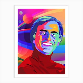 Carl Sagan Art Print