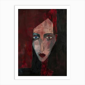 Portrait Of A Woman 582 Art Print