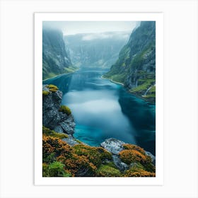 Norwegian Fjords 2 Art Print