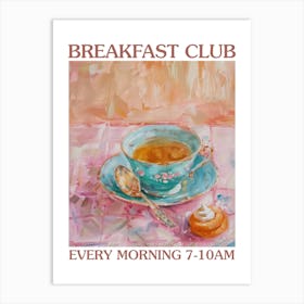 Breakfast Club Tea And Biscuits 3 Art Print