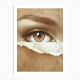 Eye Of A Woman 7 Art Print